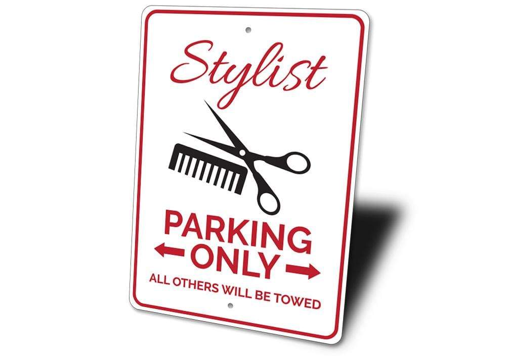 Orchid Eurybia Home Decor Stylist Parking Sign