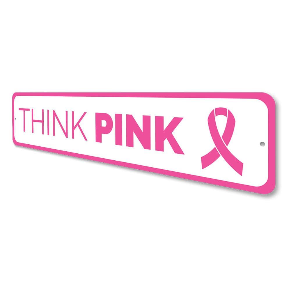 Orchid Eurybia Home Decor Think Pink Sign