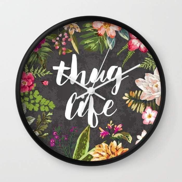 Scorpius Clocks Thug Life Wall clock