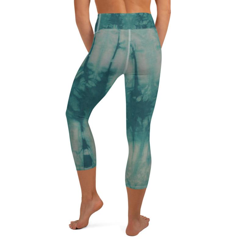 Lavender Millie Women's Clothing Tie Dye leggings, Capris and Shorts