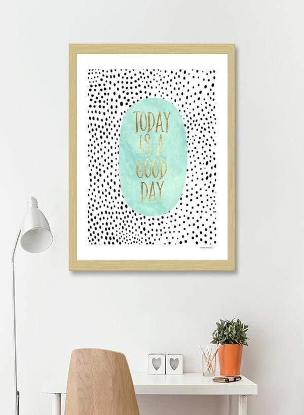 Scorpius Home Decor Today is a good day Frame