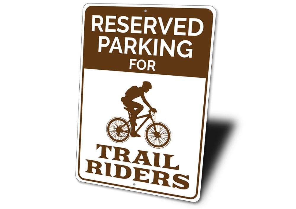 Orchid Eurybia Home Decor Trail Rider Parking Sign