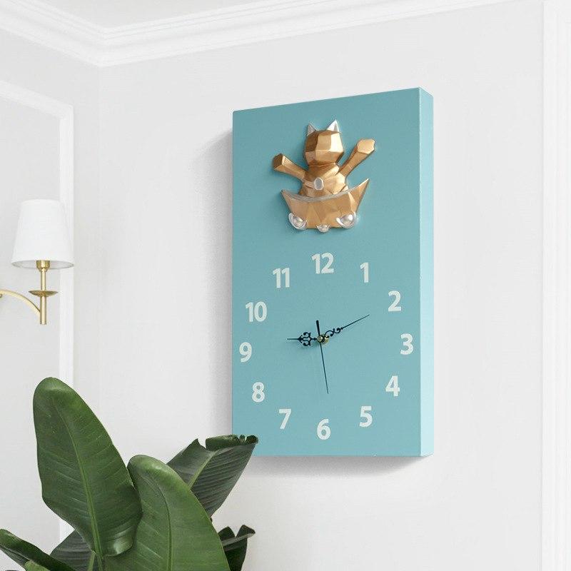 samauk Wall Clock Modern Design For Home Decor