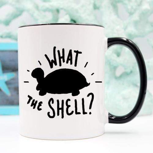 Magenta Shadow Home & Garden What The Shell? - Turtle Coffee Mug, Turtle Funny