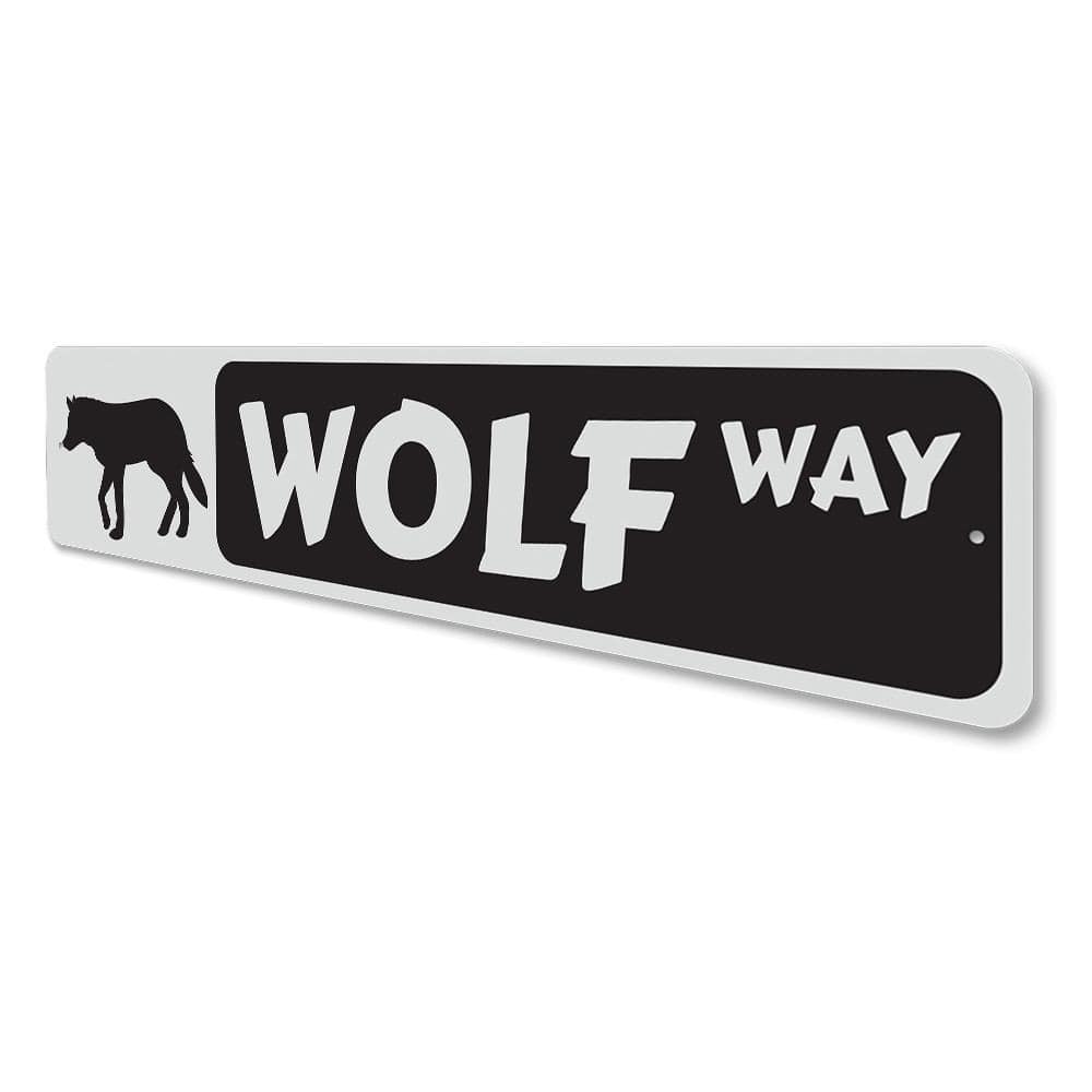 Orchid Eurybia Home Decor Wolf Way Sign