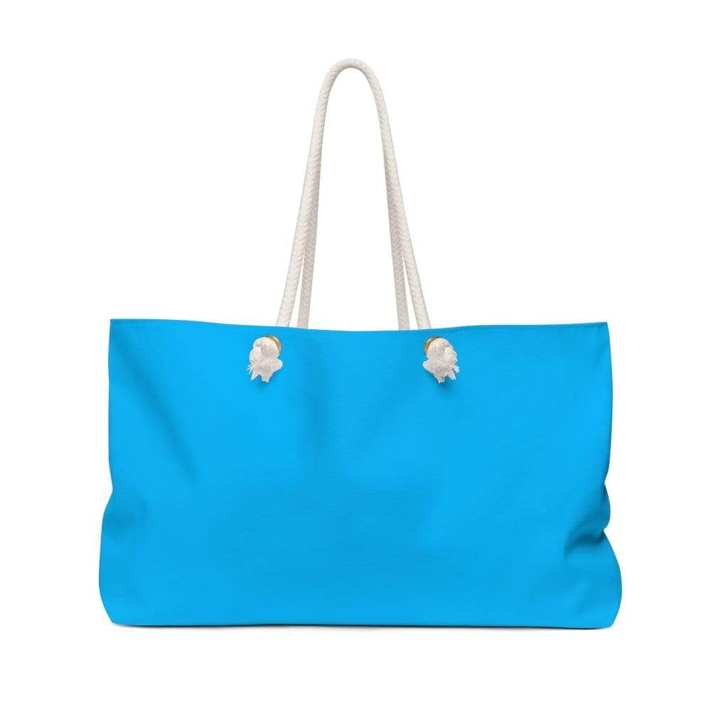 Grey Coco Handbags 24" × 13" Women's Weekender Tote Bag - Vibrant Blue
