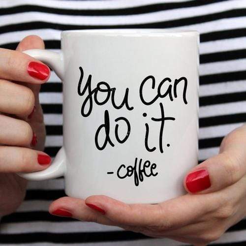 Magenta Shadow Gifts You Can Do It Coffee Mug, Mug Gift Ideas,