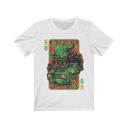 Psychedelic Art Hot Rod Gangster illustrational design T-Shirt