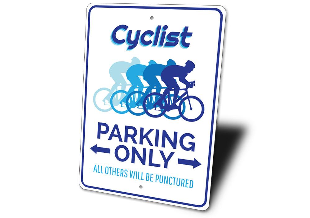 Cyclist Parking Sign