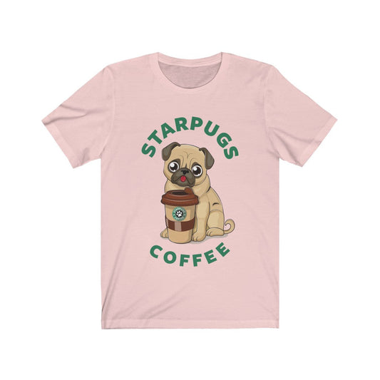 Pug Loves Coffee Dogs Lover T-shirt