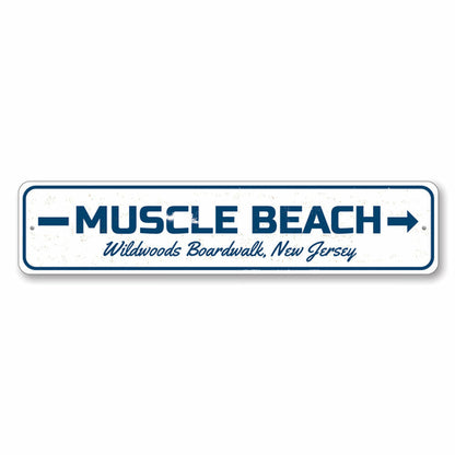 Muscle Beach Sign