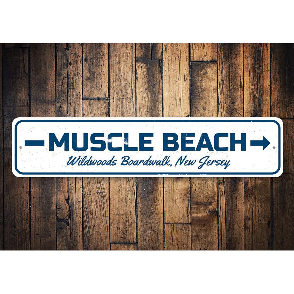 Muscle Beach Sign