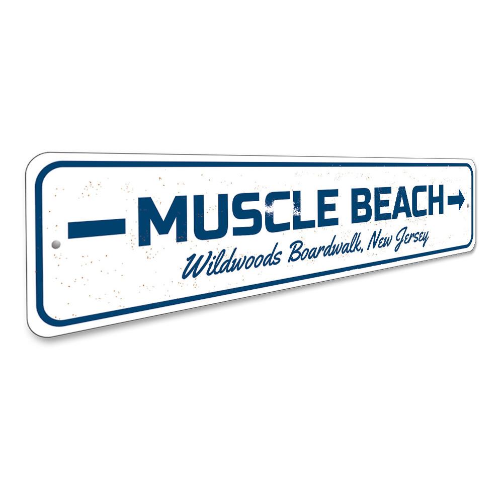 Muscle Beach Sign