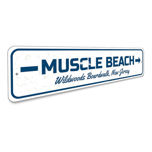 Muscle Beach Sign