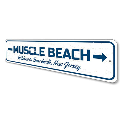 Muscle Beach Sign