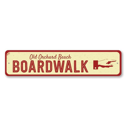 Boardwalk Pointing Hand Sign