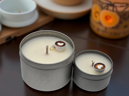 Latte Charm Candle