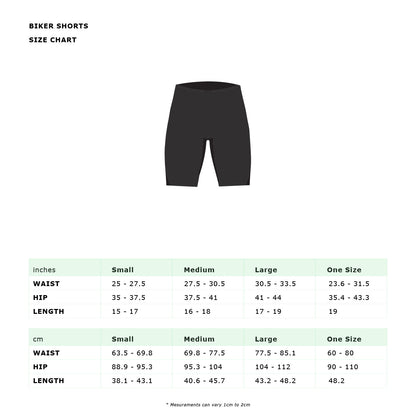 Alanis Lace Up High Waisted Biker Women's Shorts