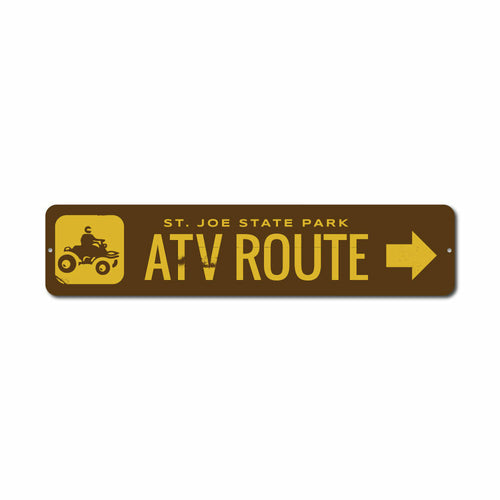 ATV Route Sign