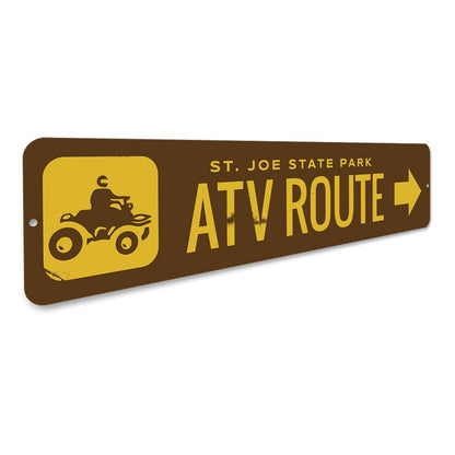 ATV Route Sign