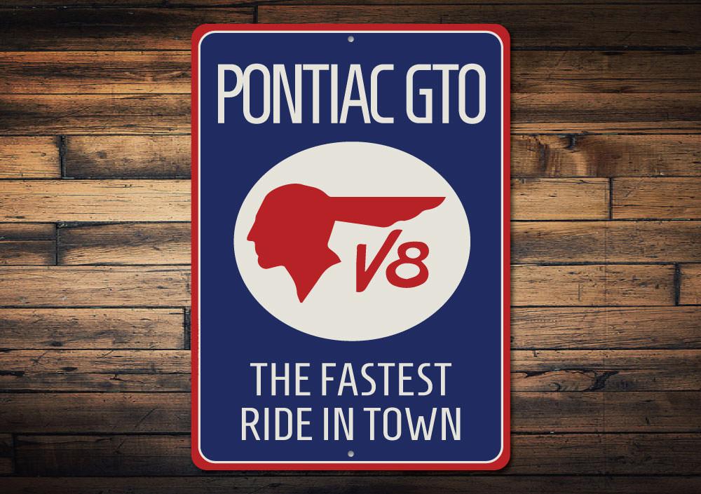 Pontiac GTO Sign