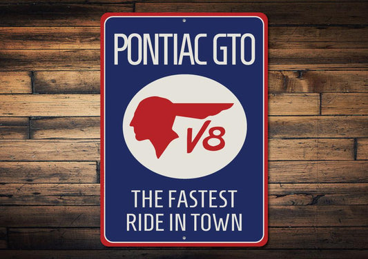 Pontiac GTO Sign