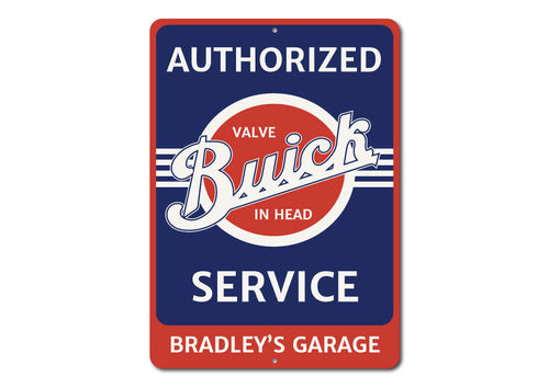 Buick Service Sign