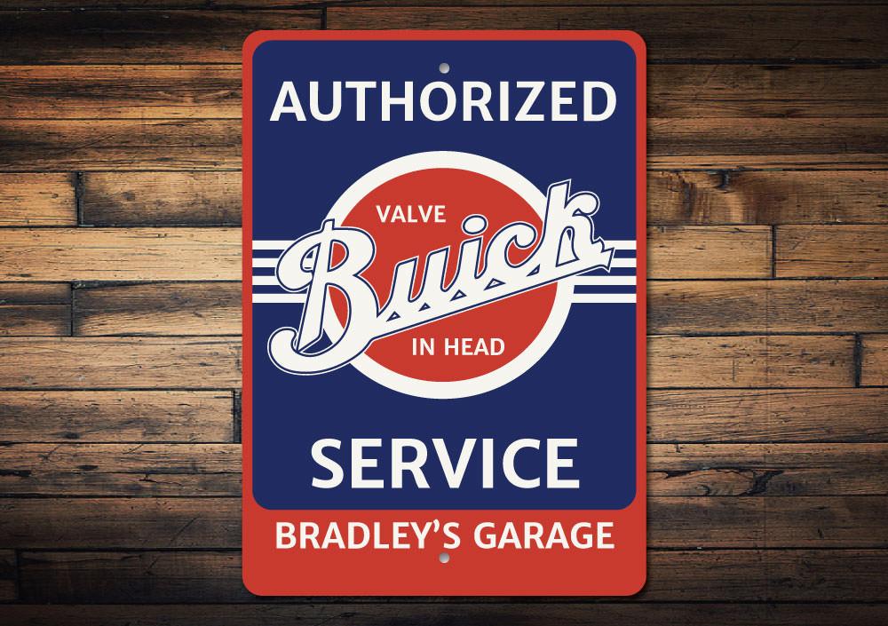 Buick Service Sign