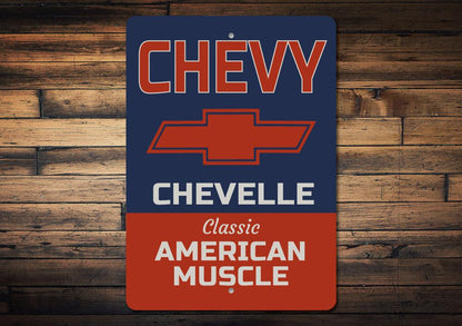 Chevelle American Muscle Sign