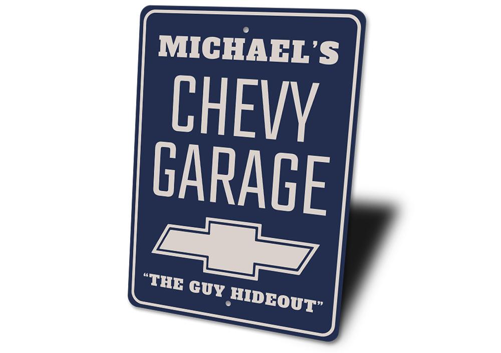 Chevy Logo Garage Sign