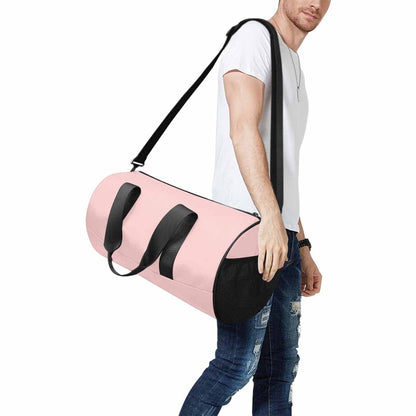 Travel Duffel Bag - Rose Quartz Red - Carry