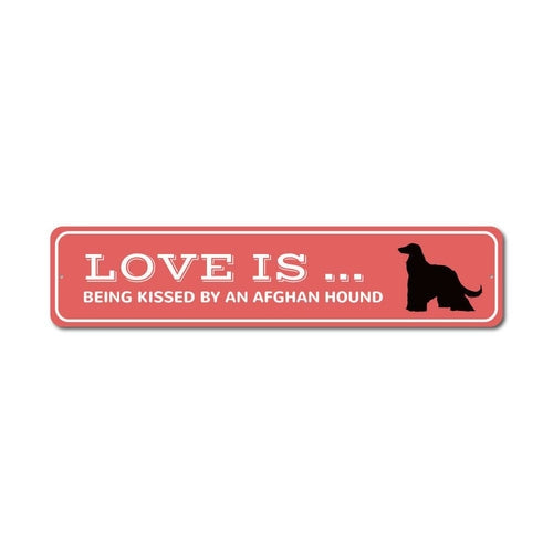 Afghan Hound Lover Sign