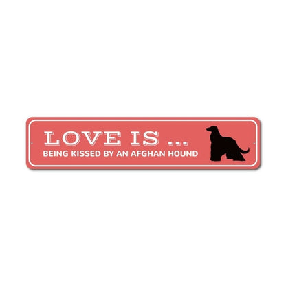 Afghan Hound Lover Sign