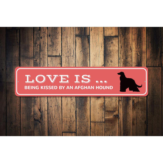 Afghan Hound Lover Sign