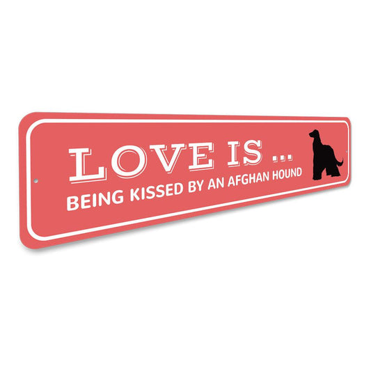 Afghan Hound Lover Sign