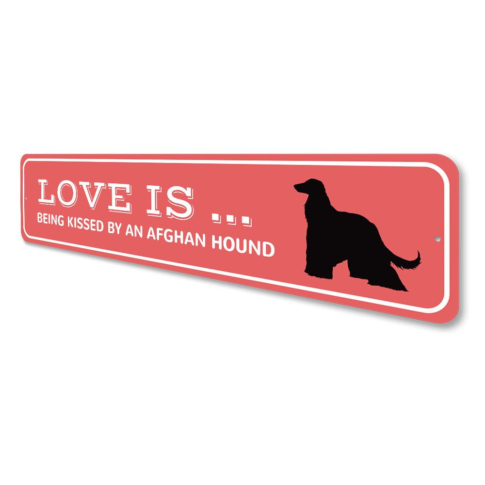 Afghan Hound Lover Sign