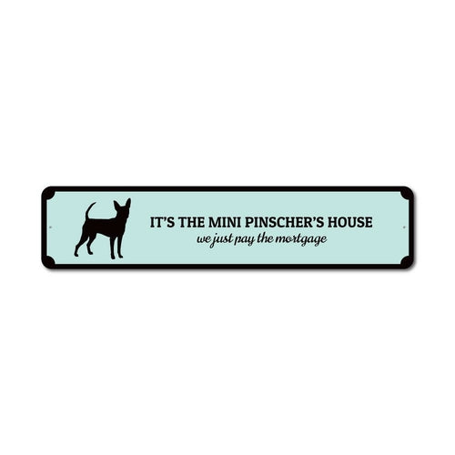 Mini Pinscher House Sign