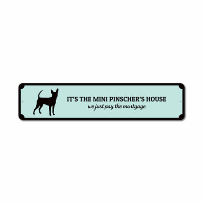Mini Pinscher House Sign