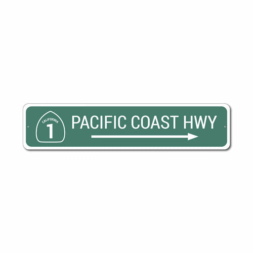 Pacific Coast Highway Sign