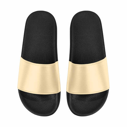 Womens Slide Sandals - Peach