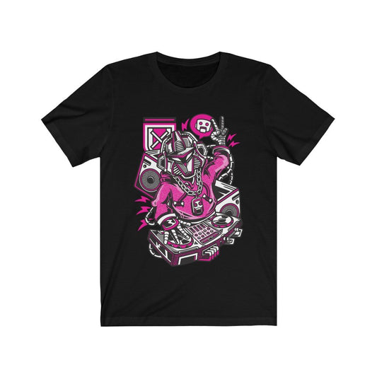 Beats Robot DJ illustrational design T-Shirt
