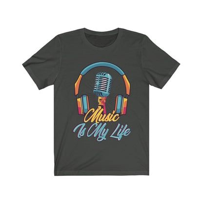 Headphone and Mic Music is my Life