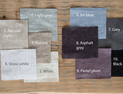 Double sided linen napkins