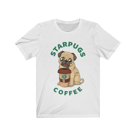 Pug Loves Coffee Dogs Lover T-shirt