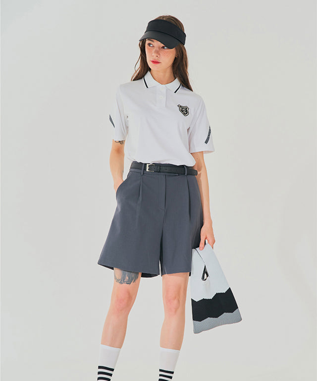 BENECIA 12 Butter Bermuda Women's Shorts - Gray