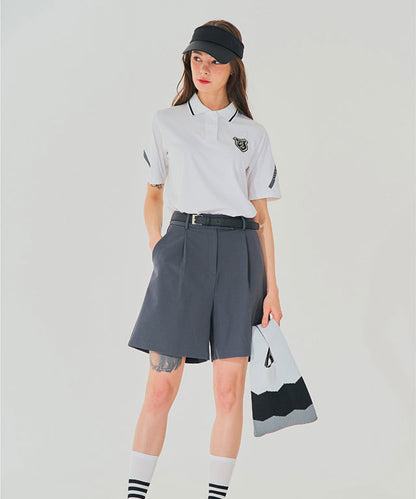 BENECIA 12 Butter Bermuda Women's Shorts - Gray