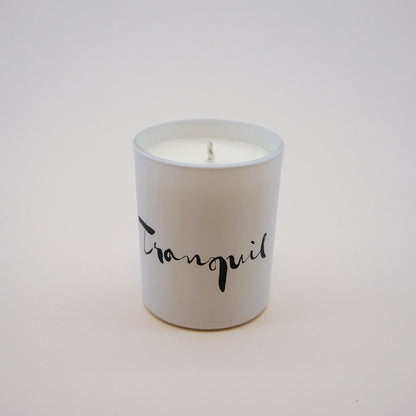 Tranquil Natural Wax Candle Set