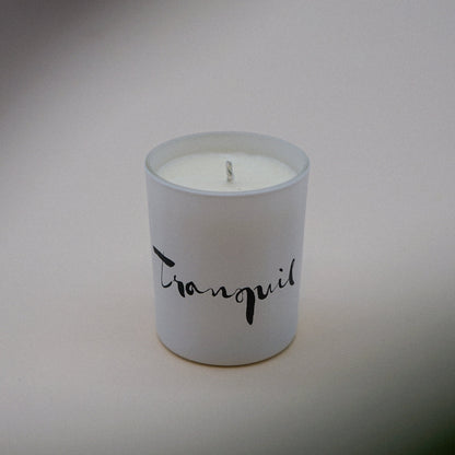 Tranquil Natural Wax Candle Set