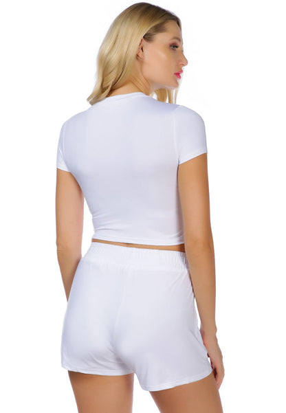High Kicks Solid Cotton Women's Shorts