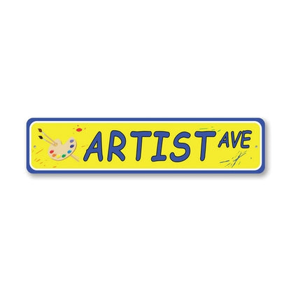 Artist Street Sign